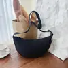 Bolso bandolera de nailon, bolso de hombro pequeño ligero de estilo deportivo, bolso tipo empanada versátil de color liso unisex, bolso de hombro de gran capacidad
