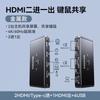 Distribuidor HDMI Yamazawa conmutador dos entradas una salida conmutador una entrada dos salidas divisor de línea HD 4K video para computadora bidireccional