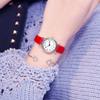 Ins Reloj Súper Popular para Mujer Chic Vintage Versátil Estilo Fresco Estudiante Pequeño Mini Estilo Coreano Simple Esfera Pequeña