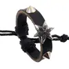 Pulseira de couro genuíno atacado pulseira de couro de vaca fábrica direta pulseira vintage fábrica fornecimento estável Yiwu joias