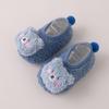 Meias de Chão Infantis Estilo Inverno Forradas com Lã Espessas Meias de Bebê Antiderrapantes Conjuntos de Meias e Sapatos de Chão para Bebê Fofos e Macios Kidsren