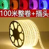 Fita de LED Fita de LED 220V Super Brilhante Exterior à Prova d'Água Túnel de Engenharia 36V Baixa Tensão 24V Sala de Estar Teto Luz de Atmosfera