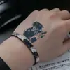 Tatuaje de Jujutsu Kaisen se ve bien para mujeres, Pegatinas de Tatuaje Semipermanentes Herbales, Impermeables y a Prueba de Sudor, Textura de Alta Gama Simulada para Hombres de Larga Duración