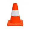 Cone de Estrada de PVC de Alta Qualidade 70cm Cone Colorido Refletivo de Borracha de Alta Qualidade Cone de Sorvete Cone Bloqueio de Tráfego