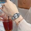 Reloj de cuarzo Shi Gaudi de alta gama para mujer, nuevo temperamento, con diamantes cuadrados, de moda, vintage, de nicho, al por mayor