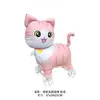 Novo Balão de Animal Pequeno em Pé com Rodas, Balão de Folha de Alumínio Cartoon para Festa de Aniversário Infantil e Montagem de Cenário