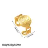 Venta Caliente Transfronteriza Europea y Americana Anillo Abierto de Acero Inoxidable Moda Femenina de Lujo Ligero Versátil Sin Decoloración En Stock Al Por Mayor