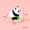 Nova Série Panda Floresta de Bambu Estilo Chinês Artesanato em Resina Decoração de Mesa Estilo Cura Sala de Chá Decoração de Mesa Resina Atacado