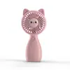 2025 desenho animado portátil pequeno ventilador USB carregamento portátil portátil estudante fofo mini desktop pequeno ventilador elétrico fábrica