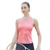 Chaleco Deportivo Estampado Degradado Tie-Dye para Mujer, Camiseta sin Mangas Transpirable de Secado Rápido con Espalda de Nadador para Correr y Entrenamiento Casual