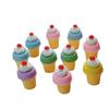 Cono de Helado Juguete de Comida Accesorios Pegamento de Crema Funda para Teléfono Móvil Bolsa de Material Llavero Casa de Muñecas en Miniatura DIY Adornos