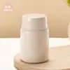 Marmita térmica de aço inoxidável, pote térmico portátil para mingau, balde isolante de ultra-longa duração, copo térmico para o trabalho, pote térmico feminino