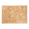 Manteles individuales de cuero, diseño moderno y minimalista, lujo ligero, gama alta, estilo chino nuevo, impermeables, estilo japonés, estilo occidental para uso doméstico, tapetes de mesa