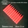 Velas Domésticas Atacado para Apagões, Iluminação de Vela Cilíndrica Longa Vermelha e Branca de Emergência, Aquecimento de Estufa, Jantar à Luz de Velas