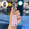 Adecuado para Modelos Antiguos de Fundas para Llaves de Nissan, Qashqai, Tiida, Kicks, Sylphy, Bluebird, Portallaves de Coche Nissan para Mujer