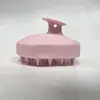 Cepillo para Lavar el Cabello de Silicona Pura Nuevo de Fábrica, Peine Limpiador y Masajeador del Cuero Cabelludo, Peine de Silicona para Lavar el Cabello con Masaje de Meridianos