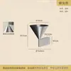 Lámpara de pared geométrica cono Apollo de estilo minimalista italiano para dormitorio junto a la cama, lámpara de pared decorativa de estilo vintage para entrada, pasillo, balcón