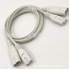 Cabo de Alimentação Macho e Fêmea de 8 Caracteres Plug-in Macho de 8 Caracteres C7-C8 Cabo de Alimentação Plug-in Macho e Fêmea Cobre Puro Ecologicamente Correto Cabo de Alimentação Rabo em Forma de B