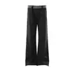 Pantalones de Traje Rayados Estilo Old Money Retro con Caída, Pantalones Frescos Estilo Yamamoto, Pantalones Casuales Sueltos de Pierna Ancha de Alta Gama para Hombres y Mujeres