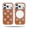 Los lunares de pantalla completa son adecuados para fundas de teléfono Apple 17Promax, modelos magnéticos femeninos para iPhone 16Promax/15Pro