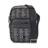2025 Bolsa Cruzada Impermeable Estilo Vertical para Hombres Evil Fish, Hombro Único, Casual de Negocios, Ultraligera, Mochila para Peces Vivos