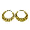 Joyería DIY nuevos aretes semicírculo material de latón lote cuentas de flores múltiples hilos hechos a mano pines para oreja Europa y Estados Unidos