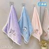 Toalla de Calidad de Coral Fleece Sanrio con Dibujos Animados para Niños, Toalla Facial Absorbente, Versión Engrosada Linda de Kuromi