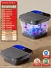Cubeta Plegable para Baño de Pies para Uso Doméstico, Baño de Pies con Calefacción de Temperatura Constante Totalmente Automática, Tina para Lavar Pies que se Extiende hasta las Pantorrillas, Cubeta para Baño de Pies con Masaje