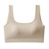 Deporte de carrera europeo y americano transfronterizo Espalda de belleza tipo U Bralatte chaleco deportivo de yoga traje de ropa interior de seda de hielo con hilo