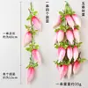 Venta al por mayor Productos Agrícolas Artificiales Brochetas de Frutas y Verduras Decoración de Ratán Decoración de Granja Brochetas de Espuma de Fruta Artificial Maíz