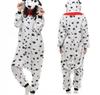Elfo monstro de neve Papai Noel casal desenho animado pijama de uma peça com capuz fleece roupa de casa animal performance transfronteiriça
