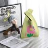 Bolso Chaleco Casual y Versátil Bolso de Punto Bolso de Mano de Gran Capacidad Bolso de Hombro Tipo Cubo Versátil Casual para Mujer