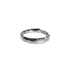 Anillo Versátil de Personalidad Plateado Galvanizado de Plata S999 de Alta Calidad para Mujer, Joyería de Anillo de Corona con Diamante de Seis Garras de Lujo Ligero