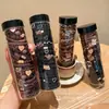 Nuevas diademas de alta gama 2026 para mujer, ligas de goma, cordones para el pelo, anillos para el pelo, cubiertas de cuero, accesorios para el pelo de niña con un toque de sofisticación