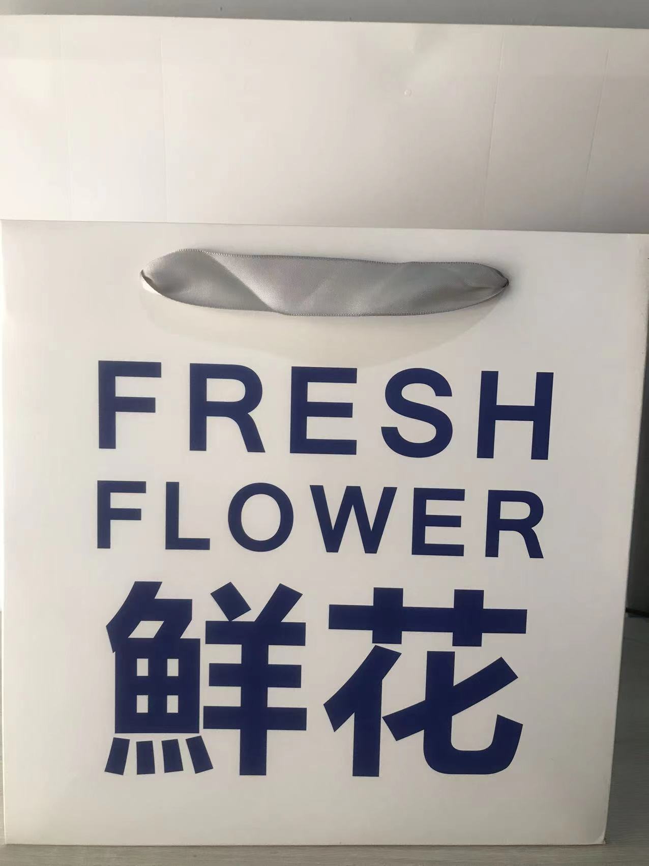 正方形大号鲜花礼品袋