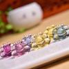 Joyería Rongjing: collar y pulsera con colgante de abeja de fluorita natural, adornos colgantes sencillos y bonitos, accesorios pequeños para manualidades.