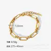Pulsera de Acero de Titanio con Diseño de Diamante Retorcido Estilo Europeo y Americano Lele Jewelry para Hombres y Mujeres, Diseño de Nicho Hip-Hop de Moda con un Estilo Fresco y Minimalista