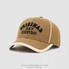 Gorra de Béisbol para Bebé de 1 a 3 Años Transfronteriza Europea y Americana de Moda Letra C Gorra de Sol para Niños Nueva de Primavera Gorra con Visera para Niños