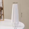 Simples Moderno Estrela Cerâmica Vaso Ornamentos Sala de Estar Porcelana Branca Flor Seca Fresca Conjunto de Flores de Cerâmica Criativa