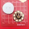 Accesorios Plásticos DIY Coloridos Estilo Chanel con Goteo de Aceite Cara Sonriente Serie para Pinzas de Cabello, Fundas de Teléfono, Hebillas de Zapatos y Materiales Auxiliares