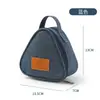 Bolsa Térmica para Café da Manhã, Pequena Bolsa Portátil de Alumínio para Lancheira, Bolsa Triangular de Mão para Crianças no Trabalho, Bolsa de Armazenamento Frio, Bolsa de Gelo