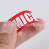 Etiqueta de Silicona PVC Logo Hecho a Medida Marca Molde Etiqueta de Transferencia Térmica de Silicona Transferencia Térmica Reflectante Etiqueta 3D en Relieve