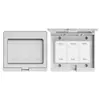 Comercio Exterior Ip55 Estándar Europeo Exterior Impermeable y a Prueba de Lluvia Enchufe de Interruptor Montado en Superficie Exterior 16A Estándar Alemán Estilo Británico Multifunción