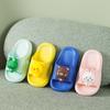 Ropa Exterior de Verano Nuevas Pantuflas para Niños Zapatos para Niños Chanclas de Dibujos Animados Tridimensionales Sandalias Antideslizantes para Niños de Suela Blanda para Hombre