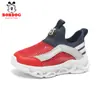 Zapatos Infantiles Babudou, Zapatos Deportivos para Niñas, Nuevo Estilo de Verano, Diseño Hueco de Malla Simple, Zapatos sin Cordones para Niños Mayores, Venta al por Mayor