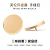 Fuente de fábrica botones de metal tapas cóncavas convexas botones para abrigo de mujer cortavientos gemelos de traje botones redondos convexos
