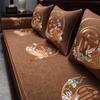 Silla Cojín Resistente a Manchas Caoba China Cojín de Sofá Cojín de Sofá Universal Cuatro Estaciones Cubierta de Cama Arhat Almohada Estilo Chino