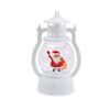 Venta al por mayor de linternas navideñas personalizadas con patrón opcional, árbol de Navidad, alce, ambiente festivo, lámpara decorativa, lámpara navideña