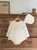 Roupas Infantis Jenny 2026 Outono Novas Roupas de Bebê Menina Vestido de Tule Princesa Festa de 100 Dias Macacão Vestido