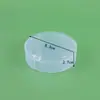 Esponja de Maquillaje tipo Malvavisco Esponja de Maquillaje Beauty Blender Caja de Almacenamiento Mini Portátil con Tapa Caja de Plástico PP Transparente